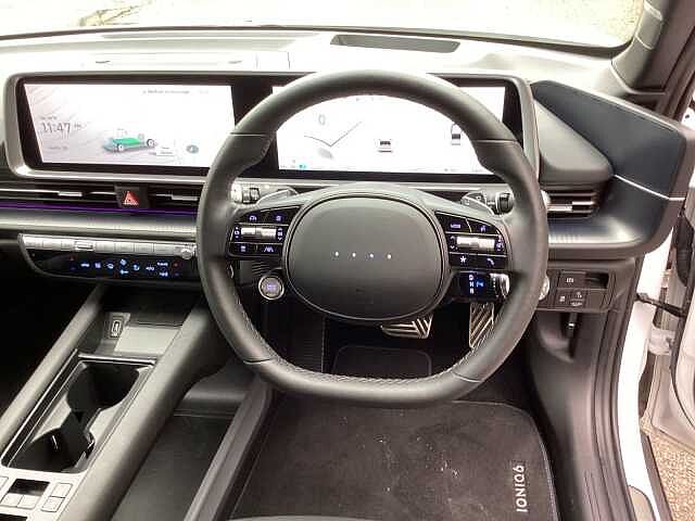 Hyundai IONIQ 6 168kW Ultimate 77kWh 4dr Auto Serenity White
