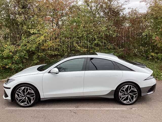 Hyundai IONIQ 6 168kW Ultimate 77kWh 4dr Auto Serenity White
