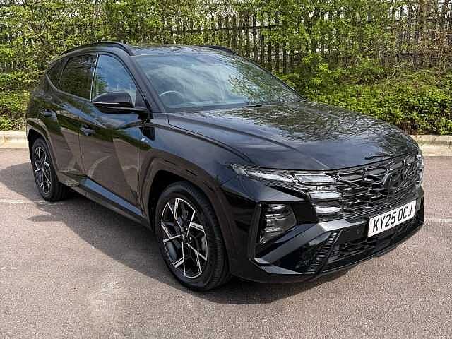 Hyundai TUCSON 1.6T 48V MHD N Line S 5dr DCT Abyss Black