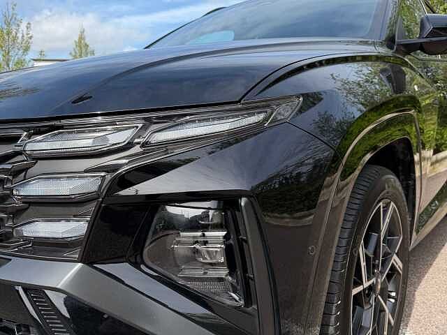 Hyundai TUCSON 1.6T 48V MHD N Line S 5dr DCT Abyss Black