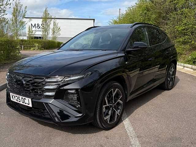 Hyundai TUCSON 1.6T 48V MHD N Line S 5dr DCT Abyss Black