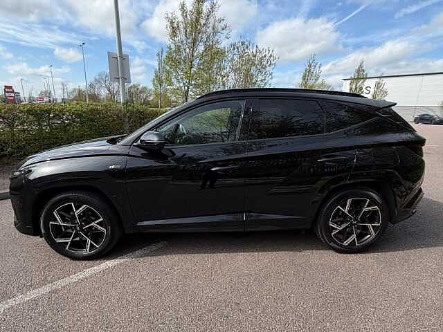 Hyundai TUCSON 1.6T 48V MHD N Line S 5dr DCT Abyss Black